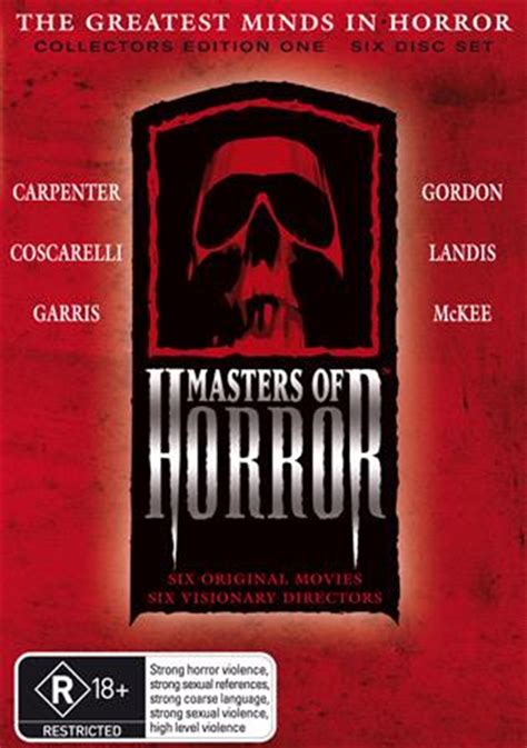 Buy Masters Of Horror Vol 1 Collectors Edition Dvd Online Sanity