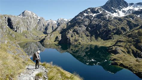 Hiking The Routeburn Track From The Routeburn Shelter To The Divide In