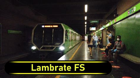 Metro Station Lambrate Fs Milan 🇮🇹 Walkthrough 🚶 Youtube