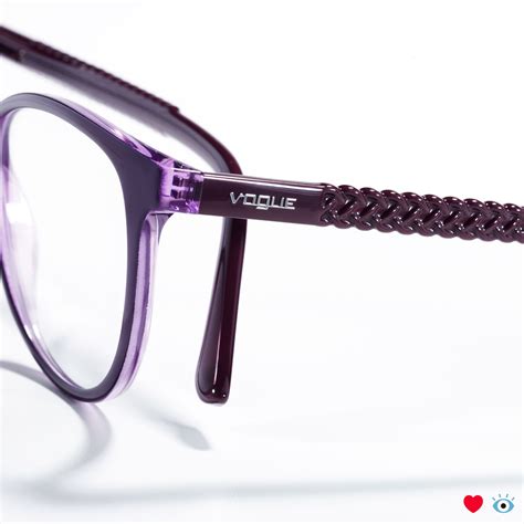 Detail Oriented These Vogue Frames Have Beautiful And Unexpected Details Like A Deep Purple