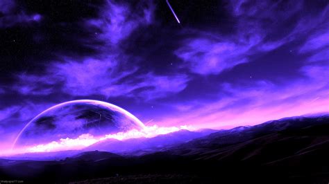 Free Download Purple Space Wallpaper All Wallpapers New 1600x900 For