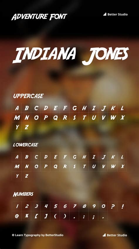 Indiana Jones Font Download Free Font And Logo
