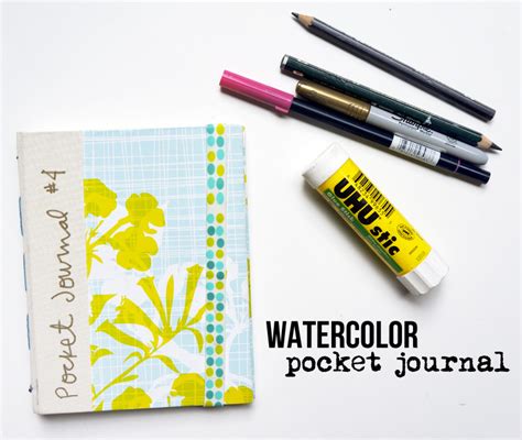 How To Make Your Own Pocket Journal — Journal Girl