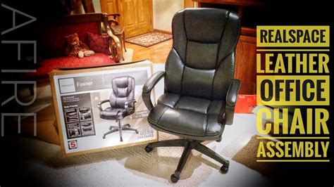 $120 + 15% back in rewards $240. Realspace® Hurston Bonded Leather High-Back Executive ...