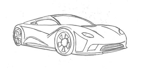 Drawing Of Car For Kids