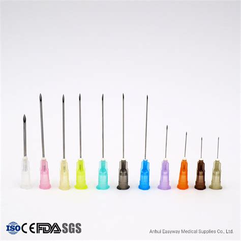 Hypodermic Needle For Single Use With Eo Sterile 22g China Needle And