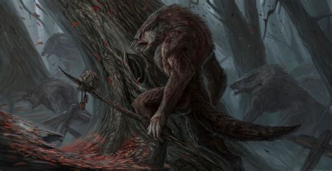 Werewolf Fight Wallpapers Wallpaper Cave