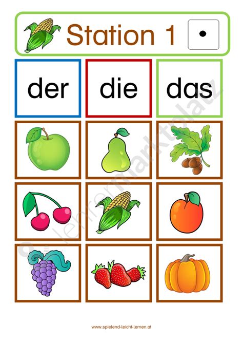 Weitere ideen zu sprachförderung, sprachförderung kindergarten, deutsch lernen. Stationsbetrieb HERBST - 1. Klasse fächerübergreifend ...