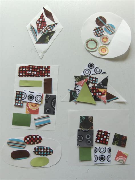 The Activity Mom - Shape Collages - The Activity Mom