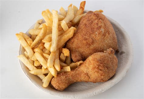 Deluxe French Fries Chicken Menu