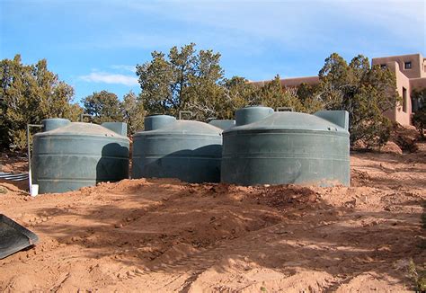 Cisterns For Rainwater Storage The Raincatcher Santa Fe Nm