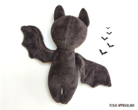 Bat Stuffed Animal Sewing Pattern Beginner Plush Diy Sewing Etsy