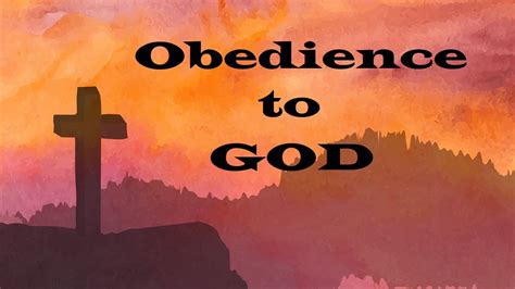 Obedience To God Revealing Essential Scripture Christian Devotional