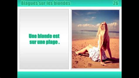Blague Sur Les Blondes En Image - Top blague sur les blondes la suite 03 - YouTube