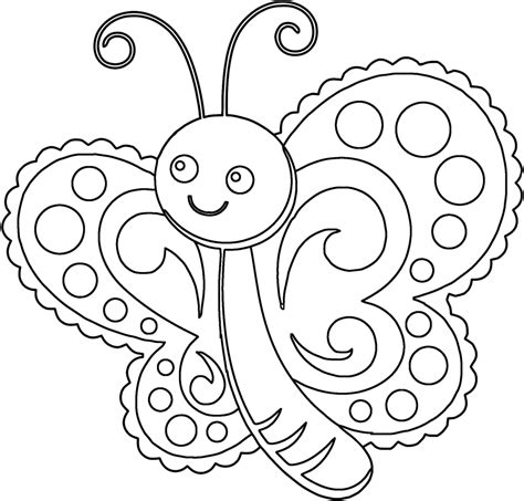 Butterfly Coloring Pages Download Free Png Images
