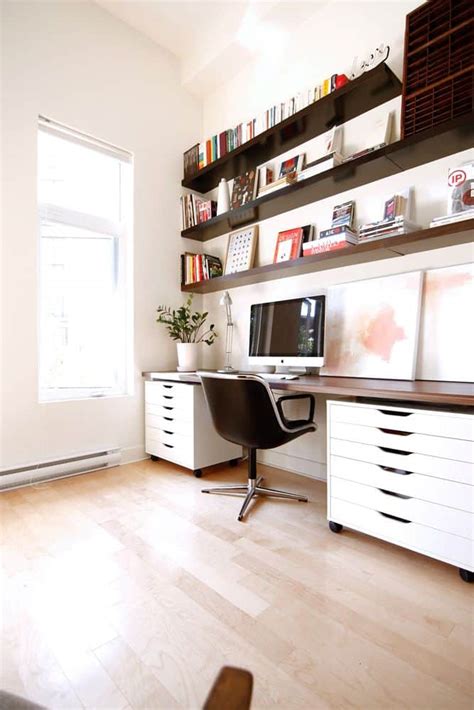 .and sustainable home office space and make a space work for you so that you can work best. 25 Conveniently Designed Home Office Space Ideas