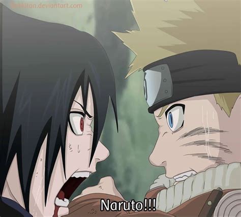 Sasuke And Naruto Fighting Anime Naruto Naruto Naruto And Sasuke