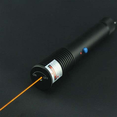 Recharged Yellow Laser Pointer Pen 589nm High Power Burning Laser