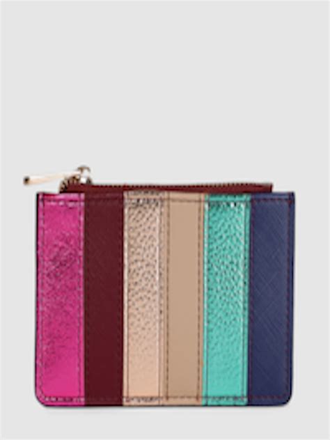 Buy Accessorize Women Multicoloured Colourblocked Card Holder Wallets