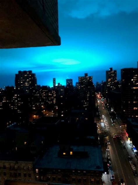 No Evidence Of Extraterrestrial Activity As Massive Blue Glow Reigns