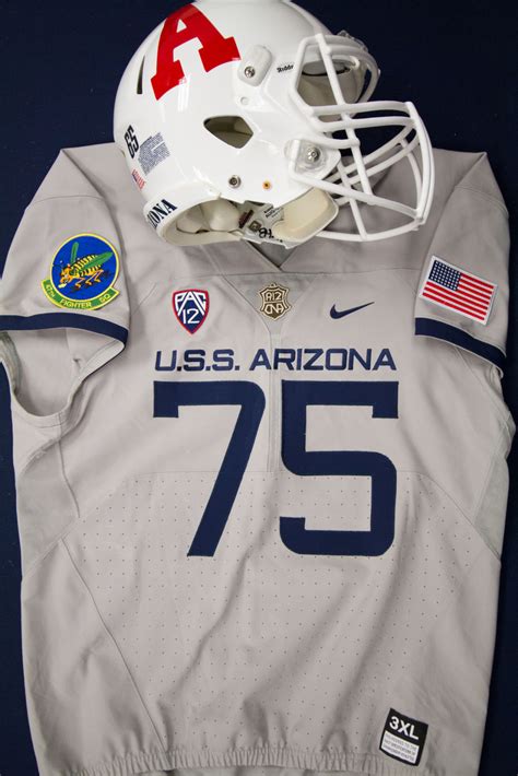 Arizona unveiled special uniforms for this week's game against hawaii that honor the sunken pearl arizona's uniforms honor 'the life' of the battleship sunk in pearl harbor attacks. Photos: Wildcats remember USS Arizona, Pearl Harbor with ...