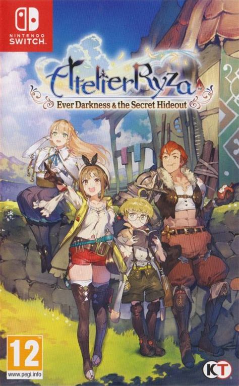 Atelier Ryza Ever Darkness The Secret Hideout Cover Or Packaging