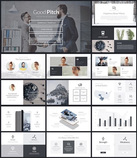Professional Slides Template Free