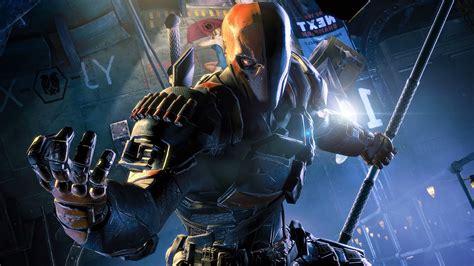 Arkham origins features an expanded gotham area and presents a genuine prequel storyline taking place several years ahead of the events of batman: Deathstroke, Sticks, Armor, Angry, Video Games, DC Comics, Batman: Arkham Origins Wallpapers HD ...