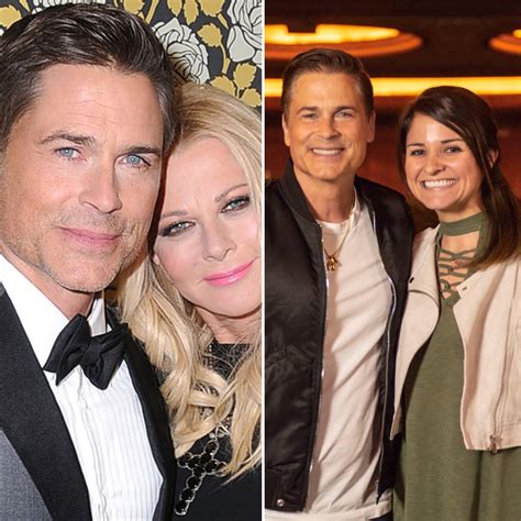 Rob Lowe With His Wife And Rob Lowe With Uthenervouspoops Wife Pics