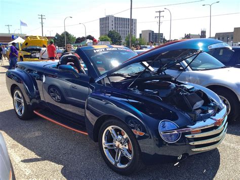 Local Car Enthusiasts Rally Show Off Chevrolet Ssr At Hot Rod Power