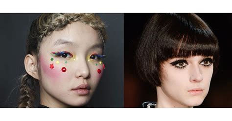Dramatic Eyelash Trend Fall 2014 Paris Fashion Week Popsugar Beauty