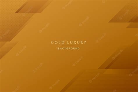Free Vector Abstract Gold Luxury Wallpaper