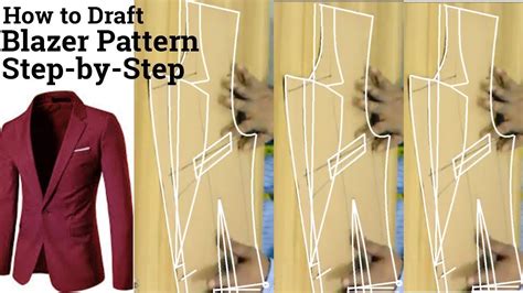 How To Make A Blazer Pattern How To Make A Mens Suit Jacket