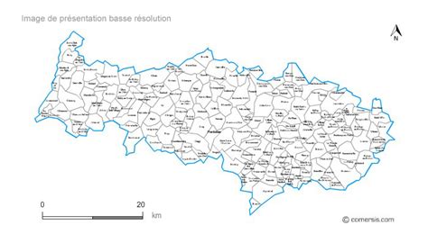 Carte Personnalisable Des Villes Et Communes Du Val D Oise