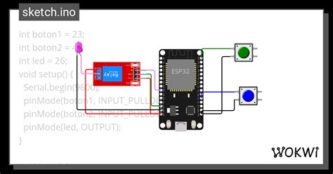 Práctica21 Wokwi Esp32 Stm32 Arduino Simulator