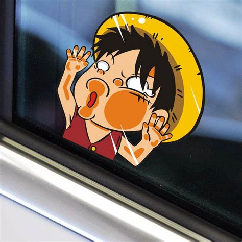 One Piece Luffy Car Sticker Price 799 And Free Shipping