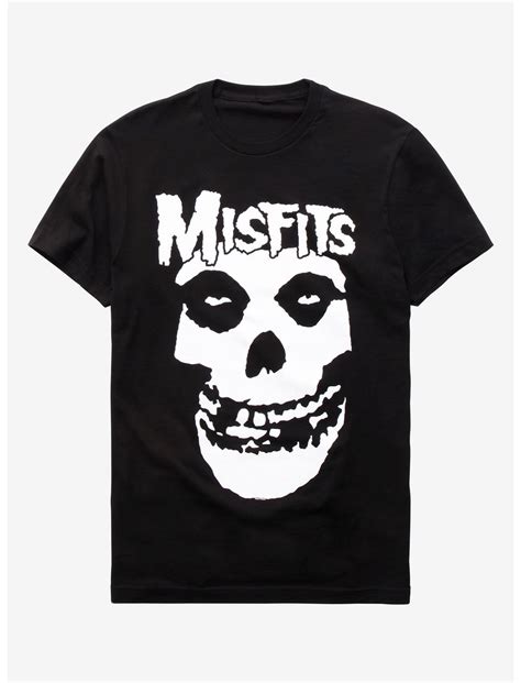 misfits fiend skull t shirt hot topic