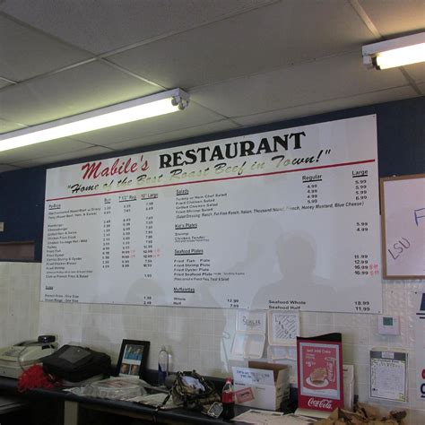 MABILE'S RESTAURANT, LaPlace - Menu, Prices & Restaurant Reviews