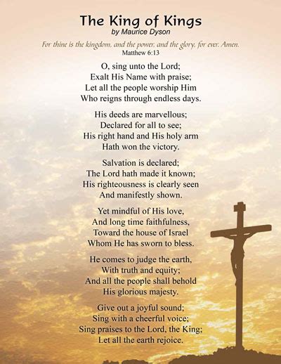 Free Christian Poems Poems Of The Lord