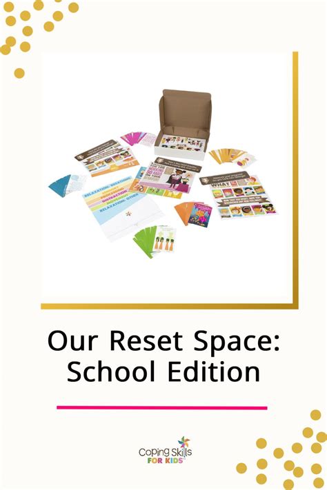 Our Reset Space Is A Designated Safe Area Where Kids Can Go To Reset