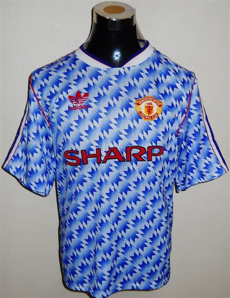 Check out our manchester united jersey selection for the very best in unique or custom, handmade pieces from our sports & fitness shops. Low Fat Milk: Manchester United Away Adidas Jersey 1992