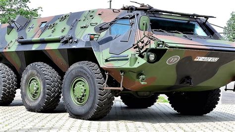 German Rheinmetall Awarded €250 Million To Supply Wheeled Armoured