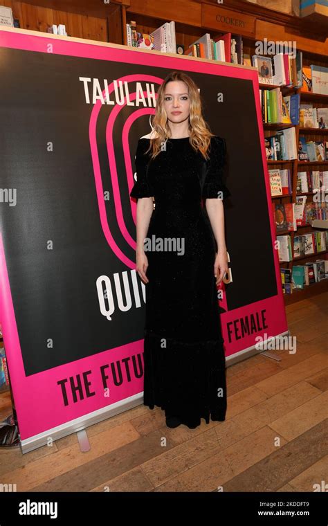 Talulah Riley Attends The Launch Of Her Book The Quickening Launch