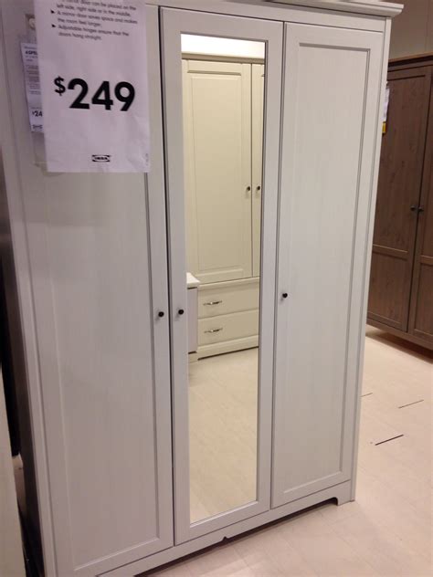 Hemnes armoire bright shadow online. Ikea Aspelund 3 Door Wardrobe