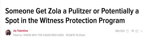 Social Media Zola And The Sex Worker Horror Story Huffpost