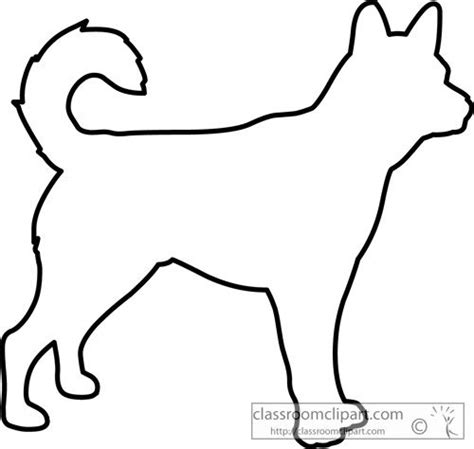 Animal Outline Dog Outline Outline Drawings Animal Templates