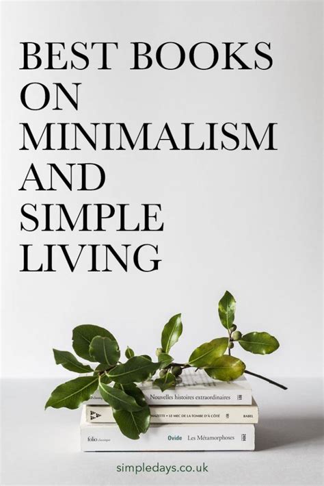 Best Books On Minimalism Simple Days Minimalist Book Becoming