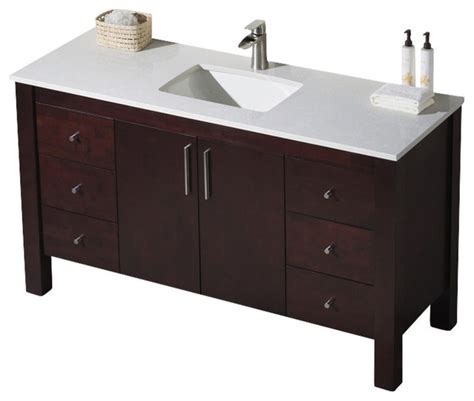 Check out our extensive range of bathroom sink vanity units and bathroom vanity units. Parsons 60 Single Vanity - Bathroom Vanities And Sink ...