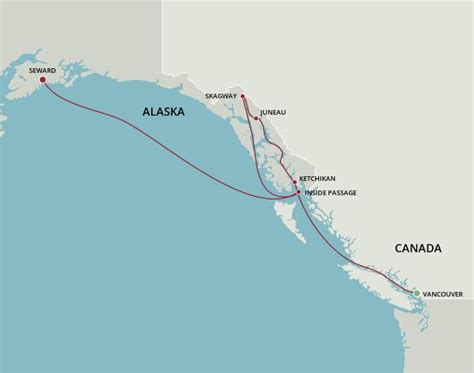 Cruises From Vancouver To Seward 2024 2026 Seasons