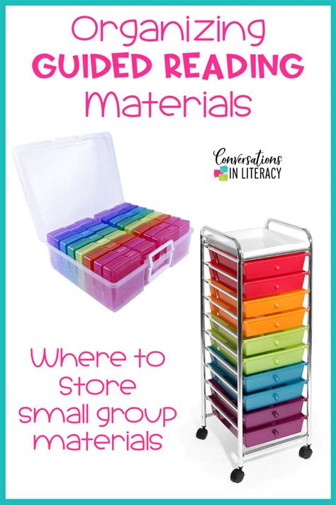 Tips For Getting Your Guided Reading Materials Organized Guidedreading